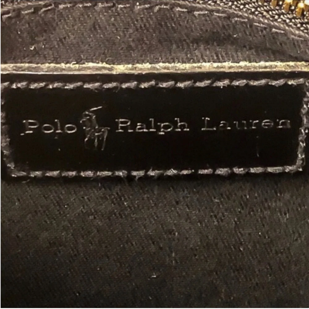 RALPH LAUREN Black Watch Plaid Boston Weekend Travel Doctors Bag Speedy 30cm